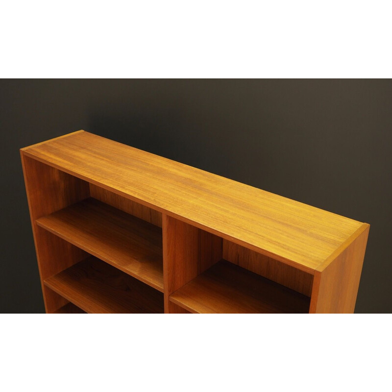 Vintage danish bookcase in teak by Domino Mobelfabrik,1970