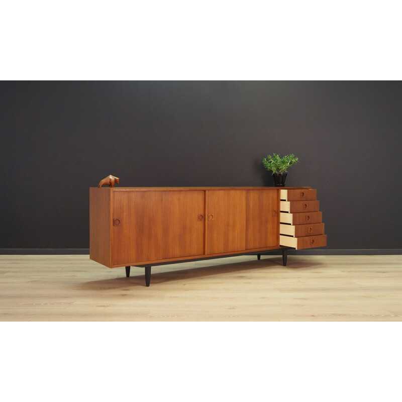 Vintage Danish sideboard in teak by Farso Mobelfabrik,1970 