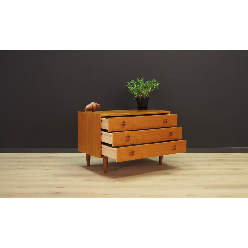 Vintage Danish chest of drawers from the 70s