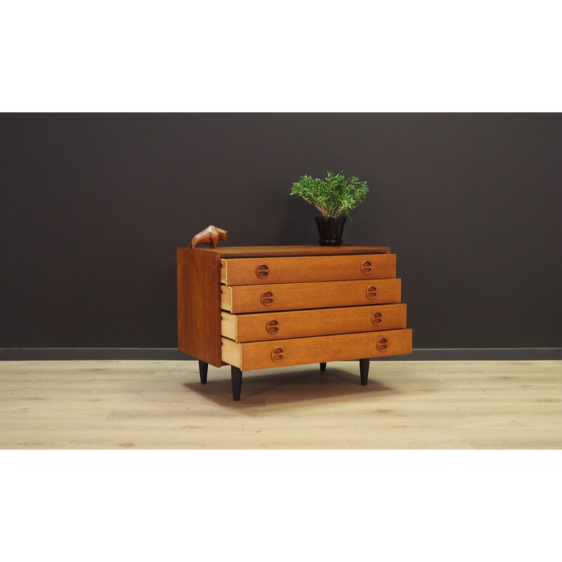 Vintage Danish chest of drawers from the 70s