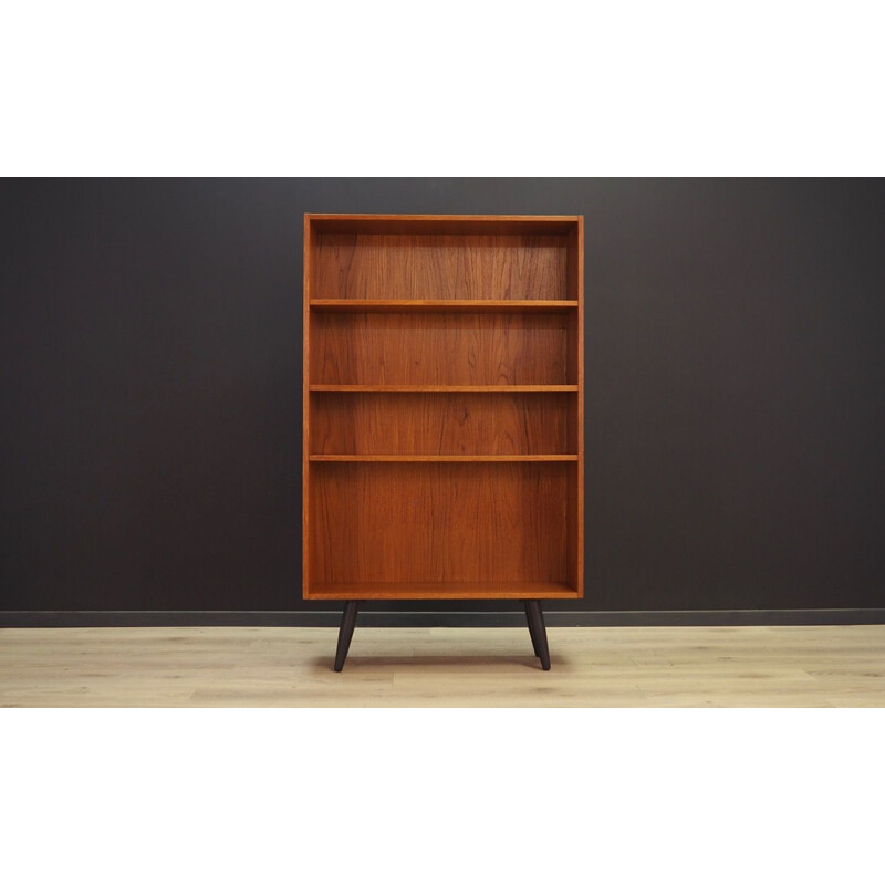 Vintage Danish bookcase in teak from the 70s