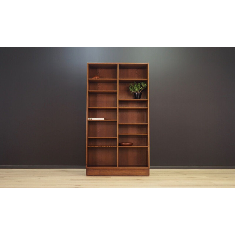 Vintage Danish bookcase by Hundevad & Co factory,1970