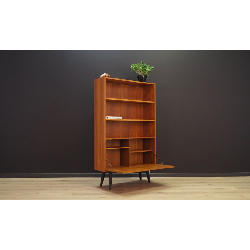 Vintage Scandinavian bookcase in teak,1970