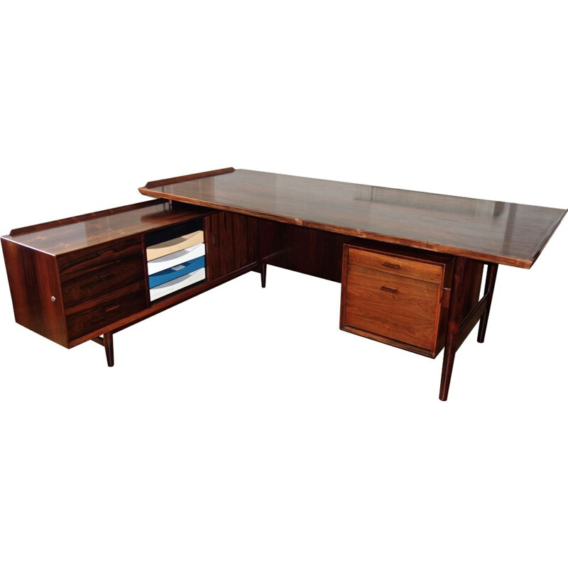 Vintage desk in rosewood by Arne Vodder for Sibast 1965