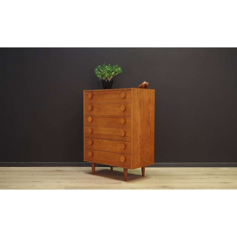 Vintage Danish design chest of drawers