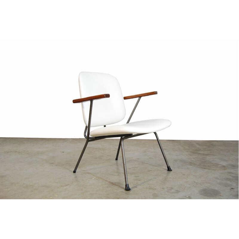 Vintage Industrial easy chair by Willem Hendrik Gispen for Kembo