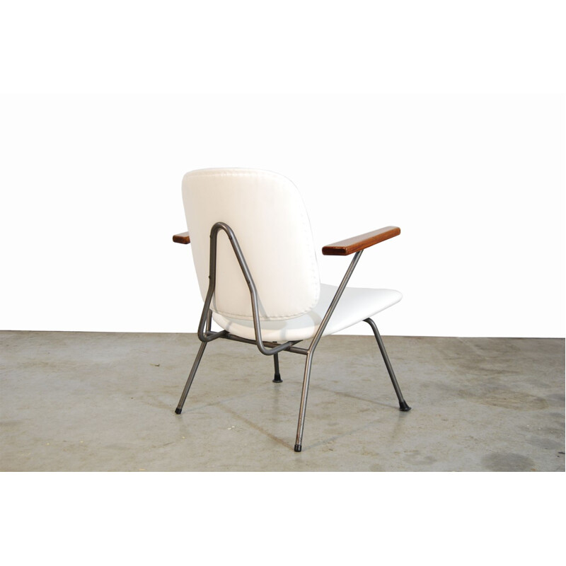 Vintage Industrial easy chair by Willem Hendrik Gispen for Kembo