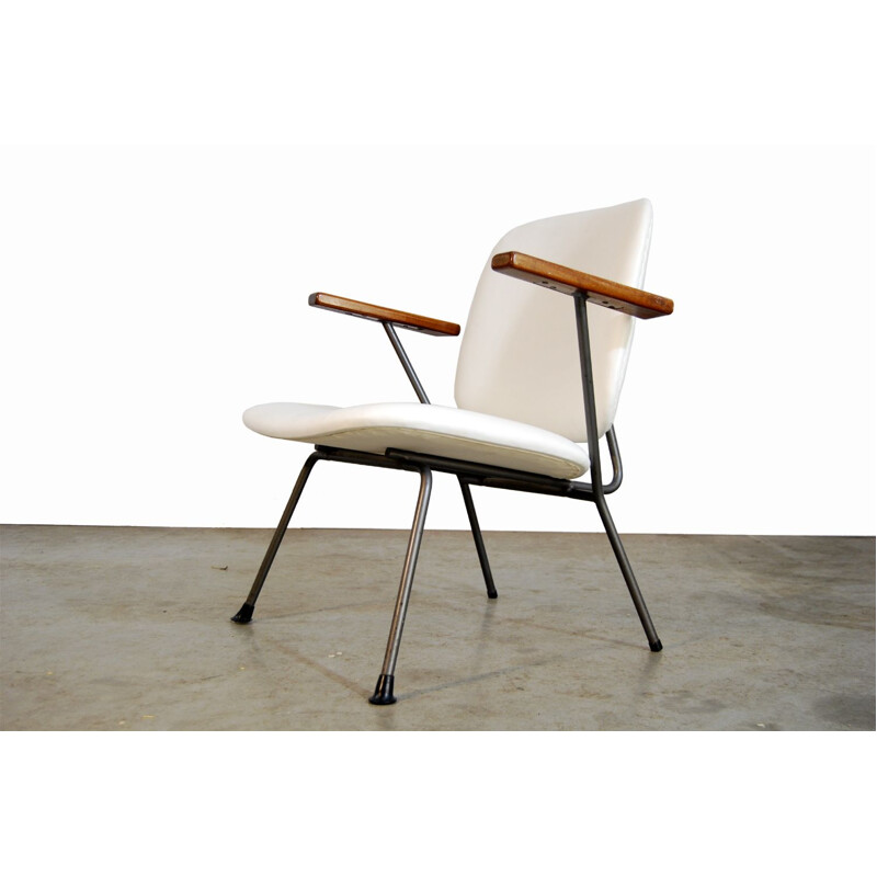 Vintage Industrial easy chair by Willem Hendrik Gispen for Kembo