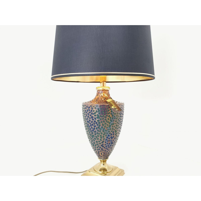 Vintage table lamp by Le Dauphin, 1970