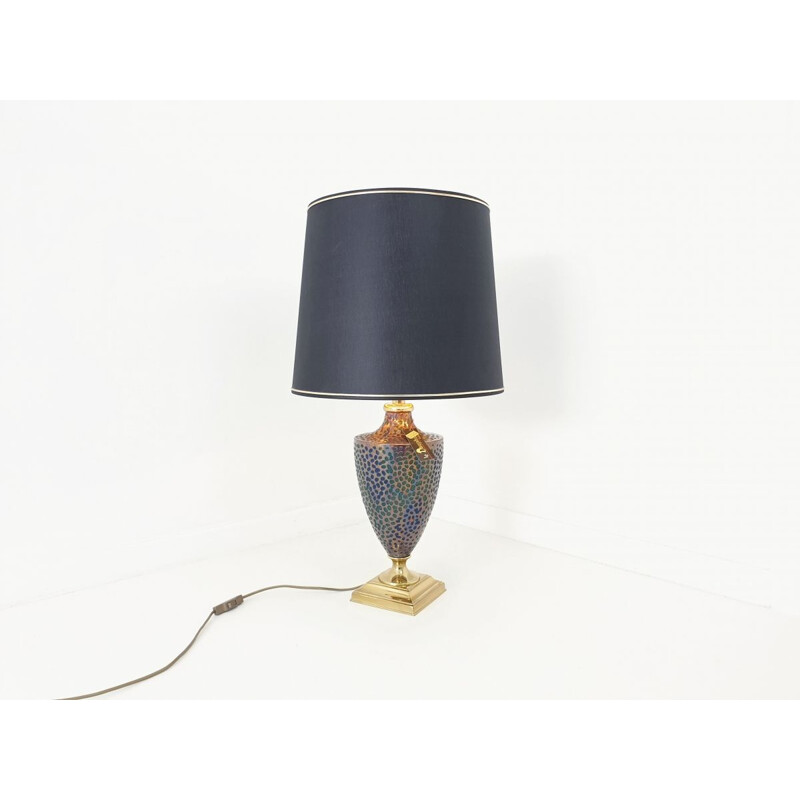 Vintage table lamp by Le Dauphin, 1970