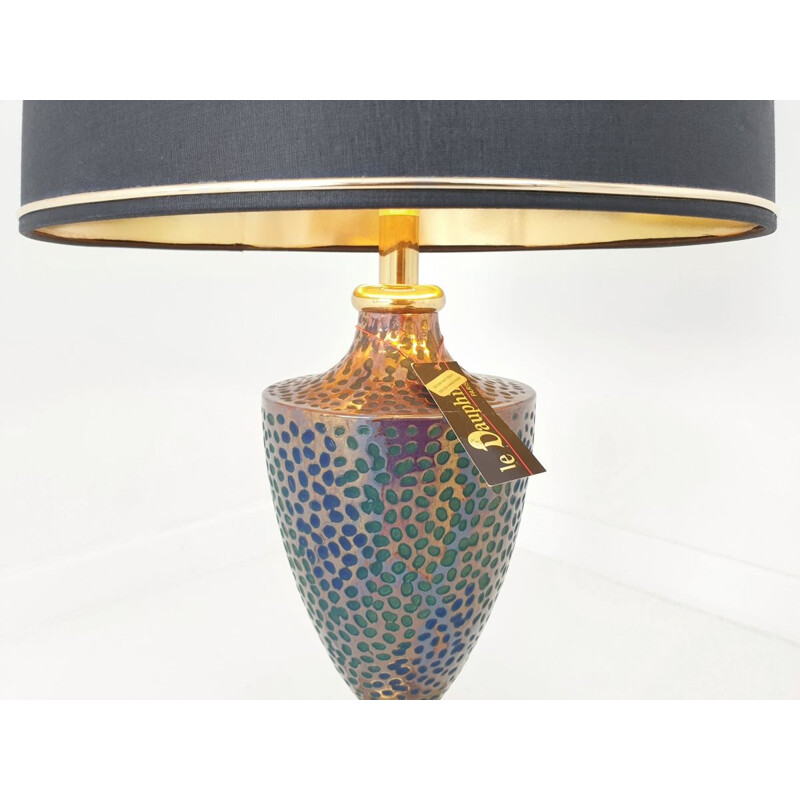Vintage table lamp by Le Dauphin, 1970
