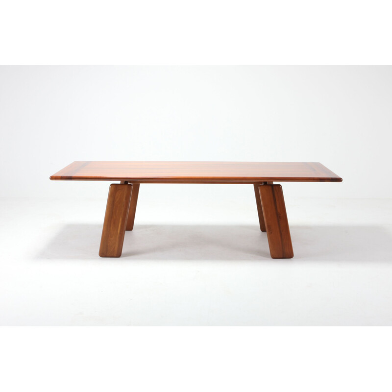 Vintage table by Afra & Tobia Scarpa in walnut 1980