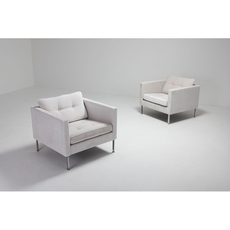 Pair of 446 Club chairs by Pierre Paulin for Artifort