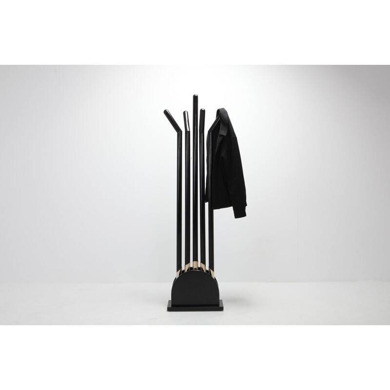 Black coat rack, Memphis style