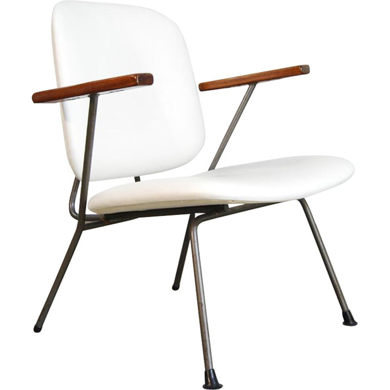Vintage Industrial easy chair by Willem Hendrik Gispen for Kembo
