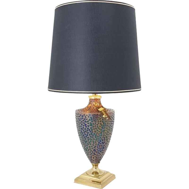 Vintage table lamp by Le Dauphin, 1970