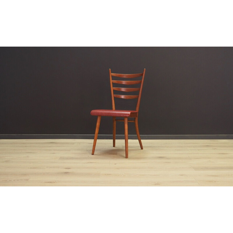 Pair of Danish chairs in beechwood