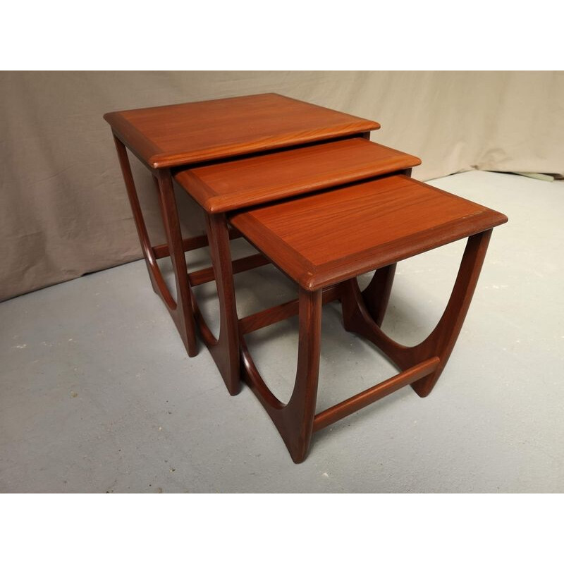 Set of teak nesting tables by G-Plan