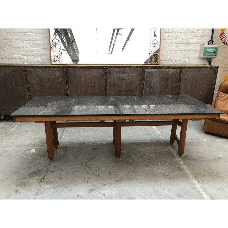 Table vintage Guillerme et Chambron 1960