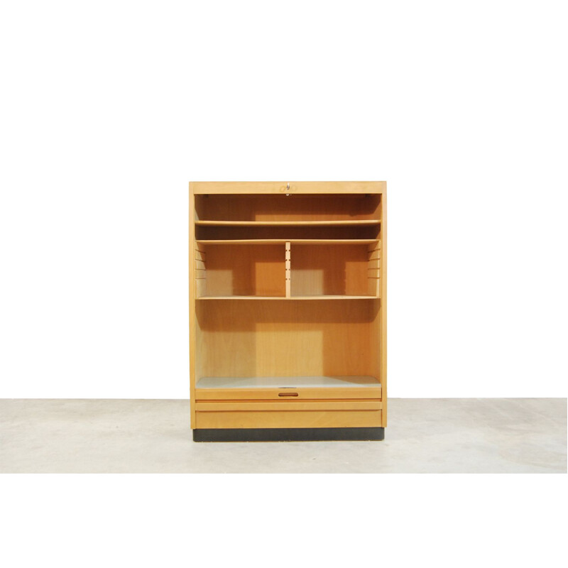 Vintage birch cabinet from Ekawerk Lippe