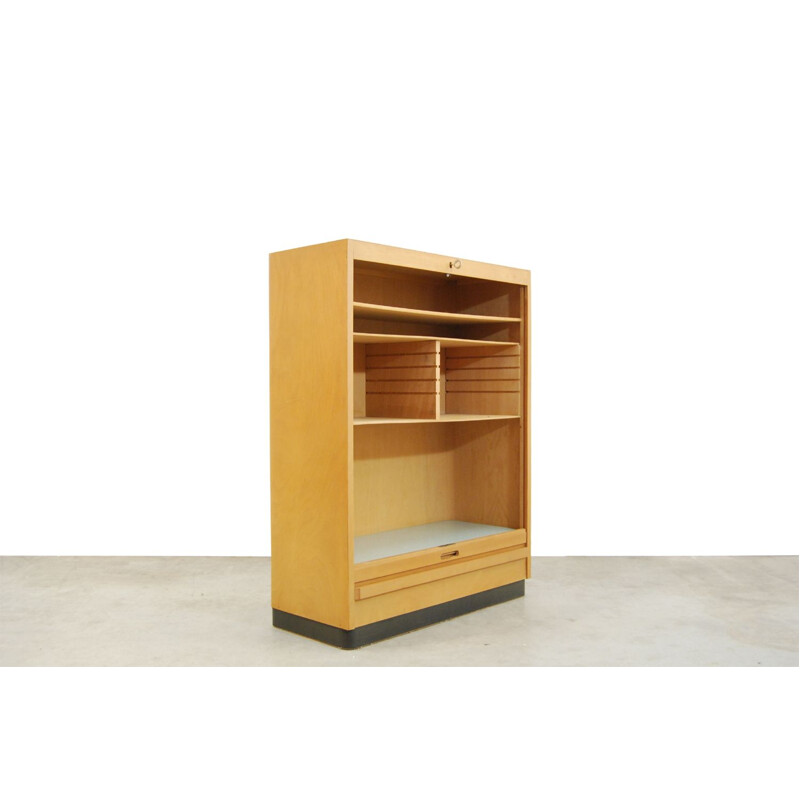 Vintage birch cabinet from Ekawerk Lippe