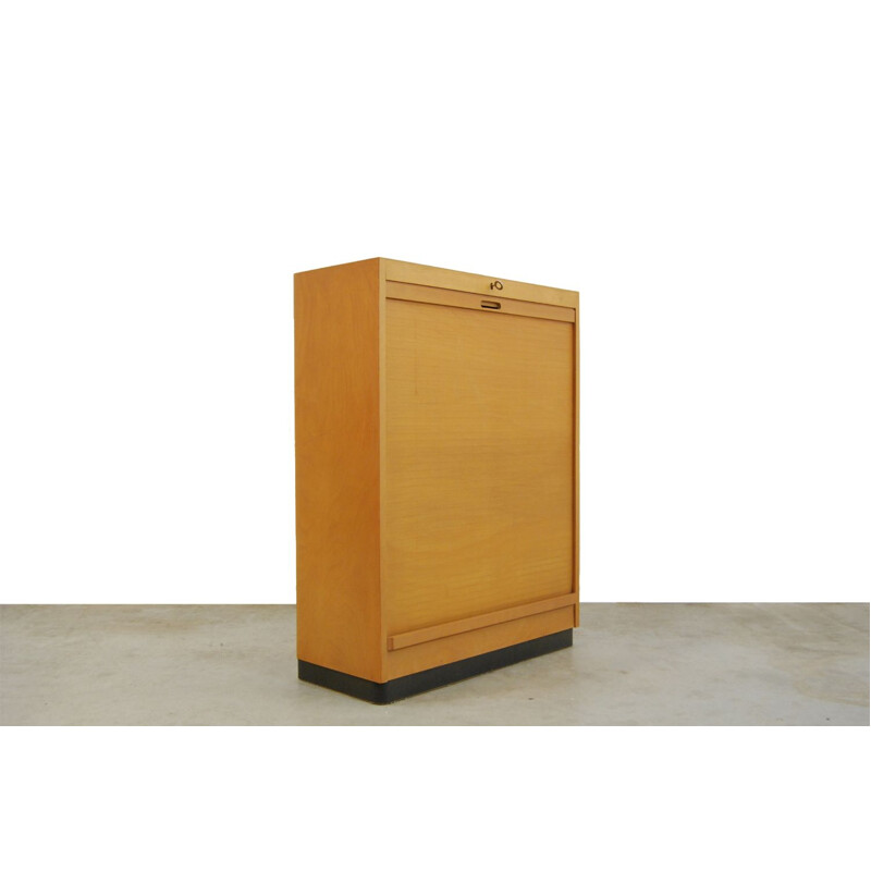 Vintage birch cabinet from Ekawerk Lippe