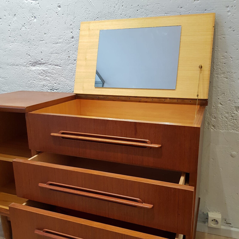 Vintage teak dressing table