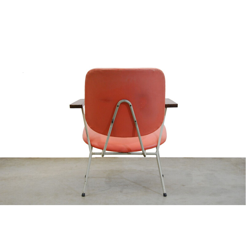 Fauteuil vintage industriel par Gispen pour Kembo années 1950