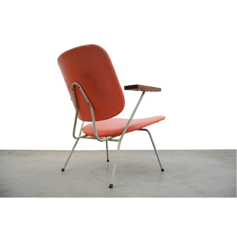 Fauteuil vintage industriel par Gispen pour Kembo années 1950