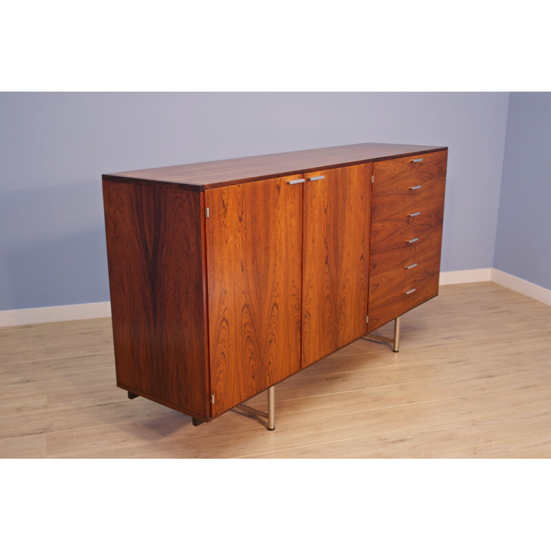 Vintage sideboard in rosewood by Cees Braakman for Pastoe, Dutch 1960s