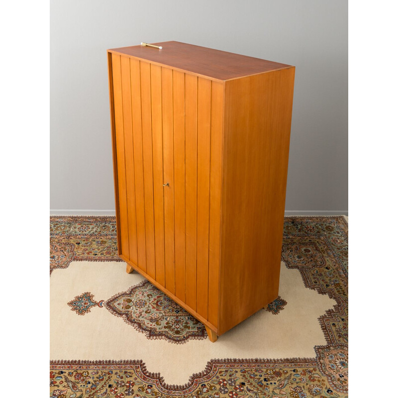 Vintage wardrobe for Behr Möbel in cherrywood 1950