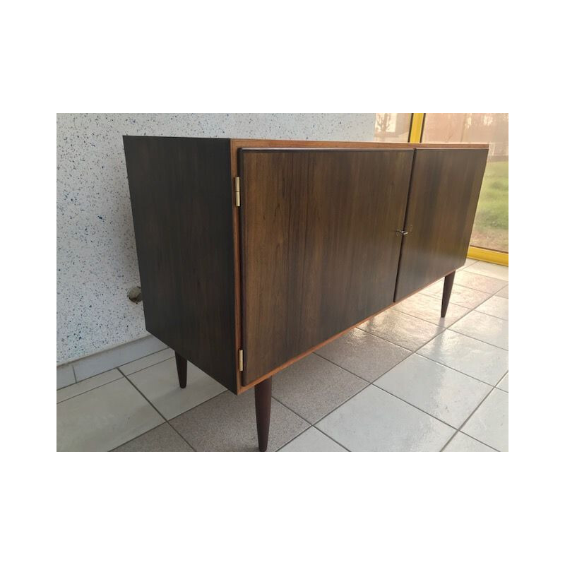 Vintage Danish rosewood enfilade de Aage Hundevad, 1960