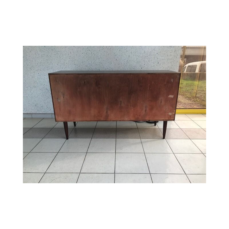 Vintage Danish rosewood enfilade de Aage Hundevad, 1960