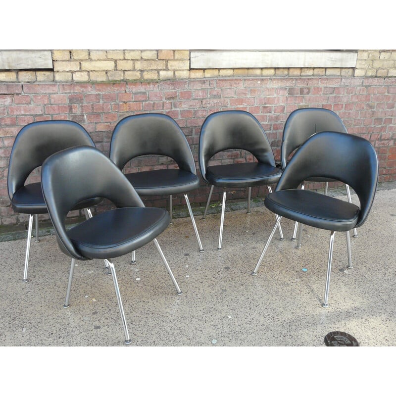 Set of 6 Knoll chairs, Eero SAARINEN - 1960s
