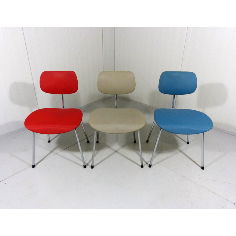 Set of 3 vintage chairs SE68 by Egon Eiermann for Wilde + Spieth Germany