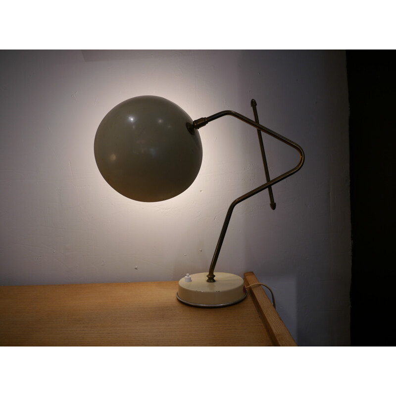 Vintage lamp, Boris LACROIX - 1950s