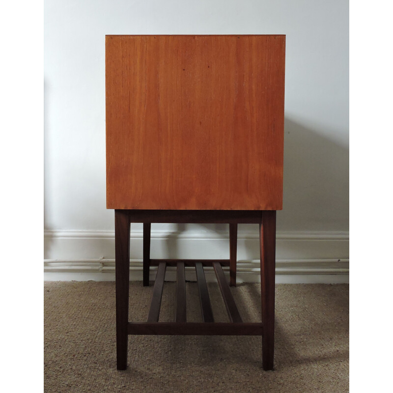 Vintage teak record cabinet 1960