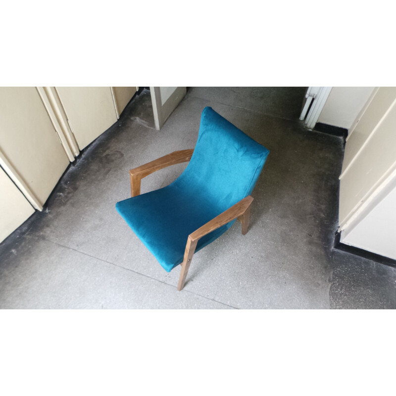 Vintage easy chair 1960 from Poland