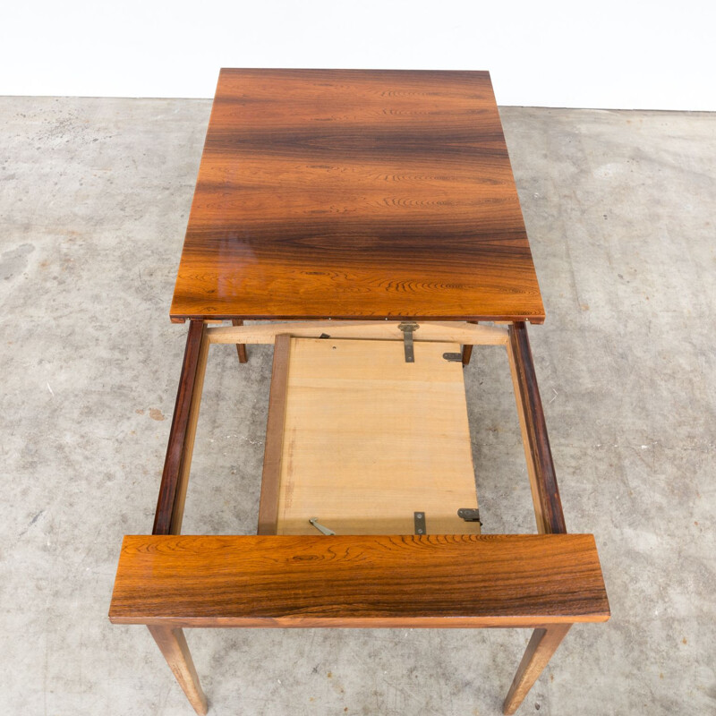 Table vintage en bois extensible