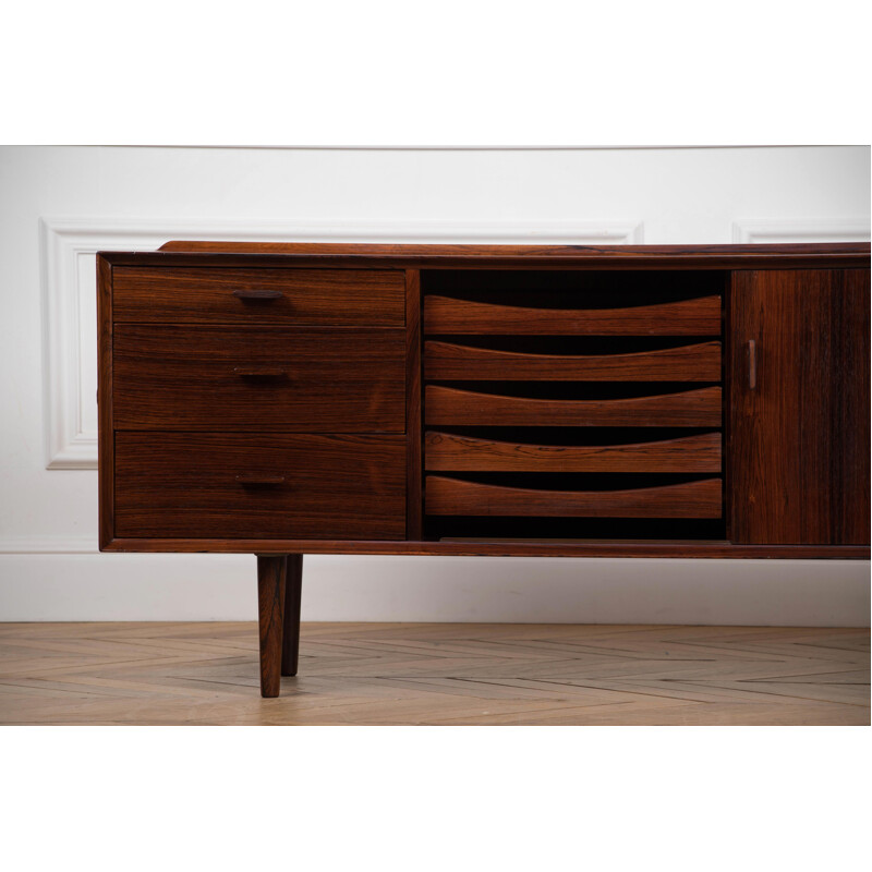 Vintage rosewood sideboard by Arne Vodder for Sibast