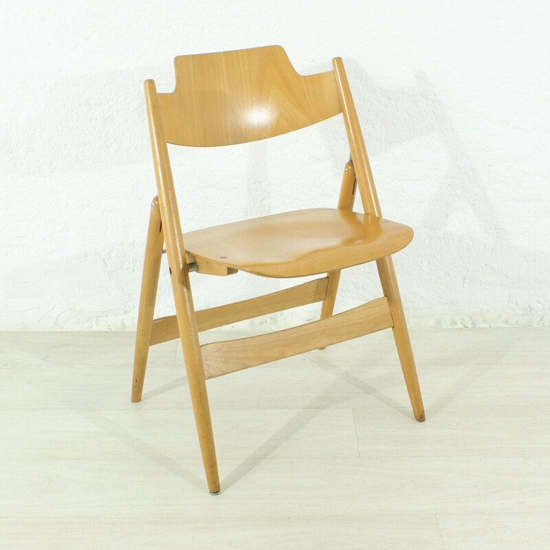SE18 chair in beechwood by Egon Eiermann