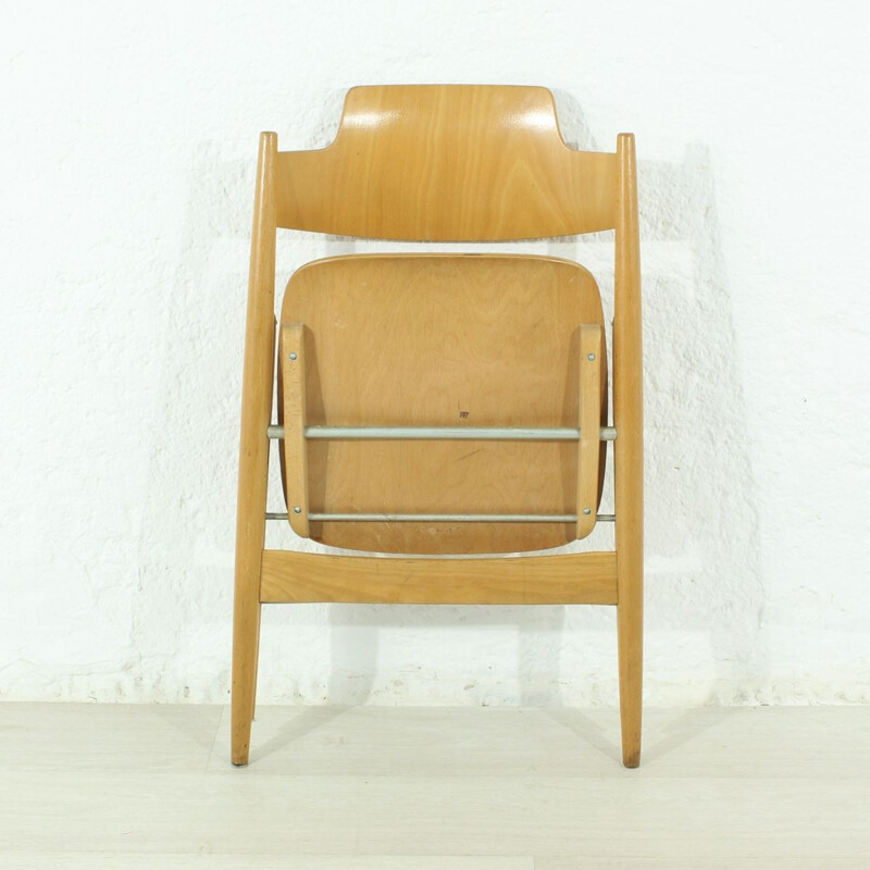 SE18 chair in beechwood by Egon Eiermann