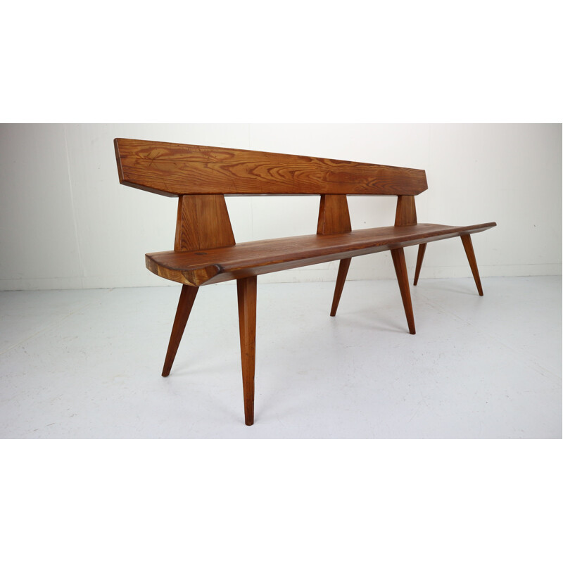 Bench in pinewood by Jacob Kielland Brandt for Christiansen