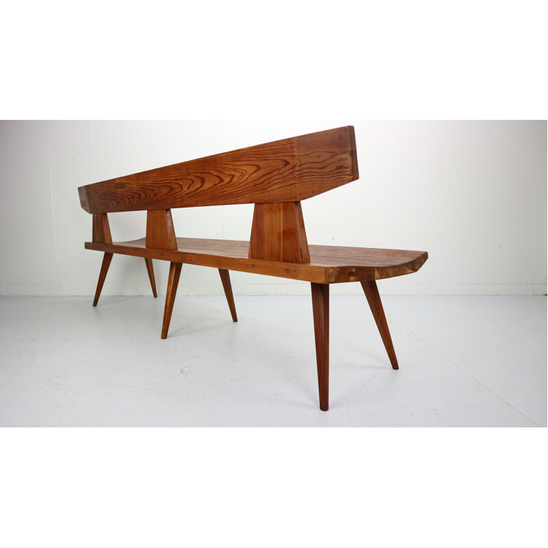 Bench in pinewood by Jacob Kielland Brandt for Christiansen