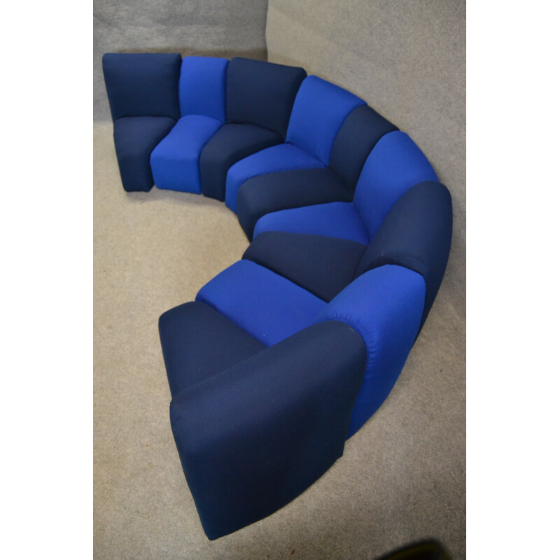Artifort sofa in fabric, Pierre PAULIN - 1970s