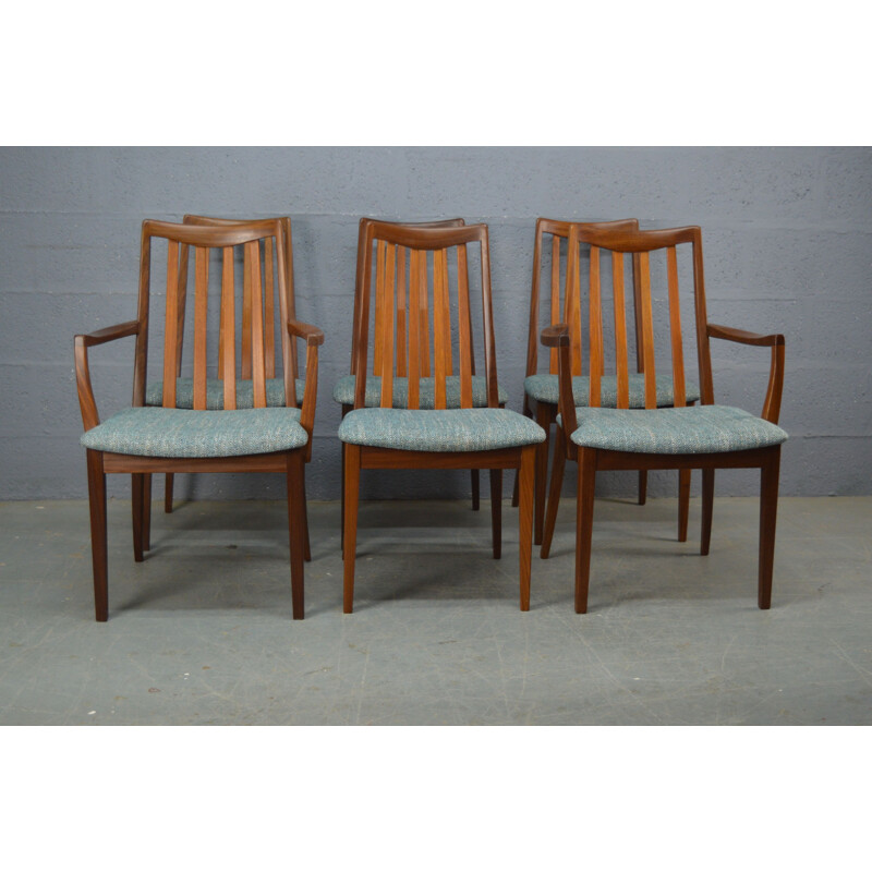 Set of 6 vintage Dinning Chairs by G Plan