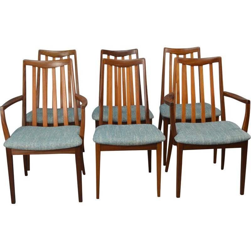 Set of 6 vintage Dinning Chairs by G Plan
