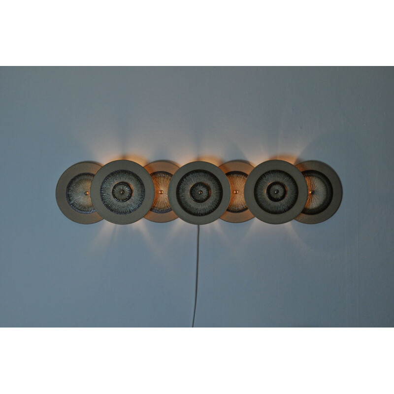 Vintage Wall Lamp by Noomi Backhausen and Poul Brandborg for Soholm 1960s