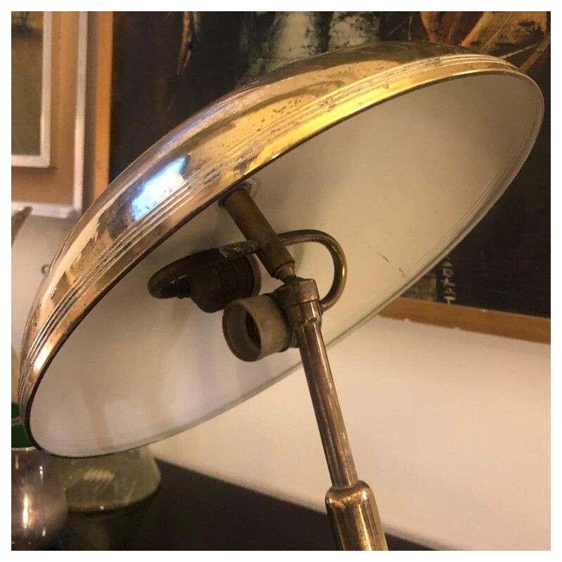Vintage italian lamp in brass 1940