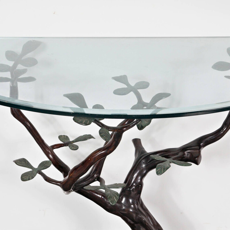 Vintage Bonsai console table 1970